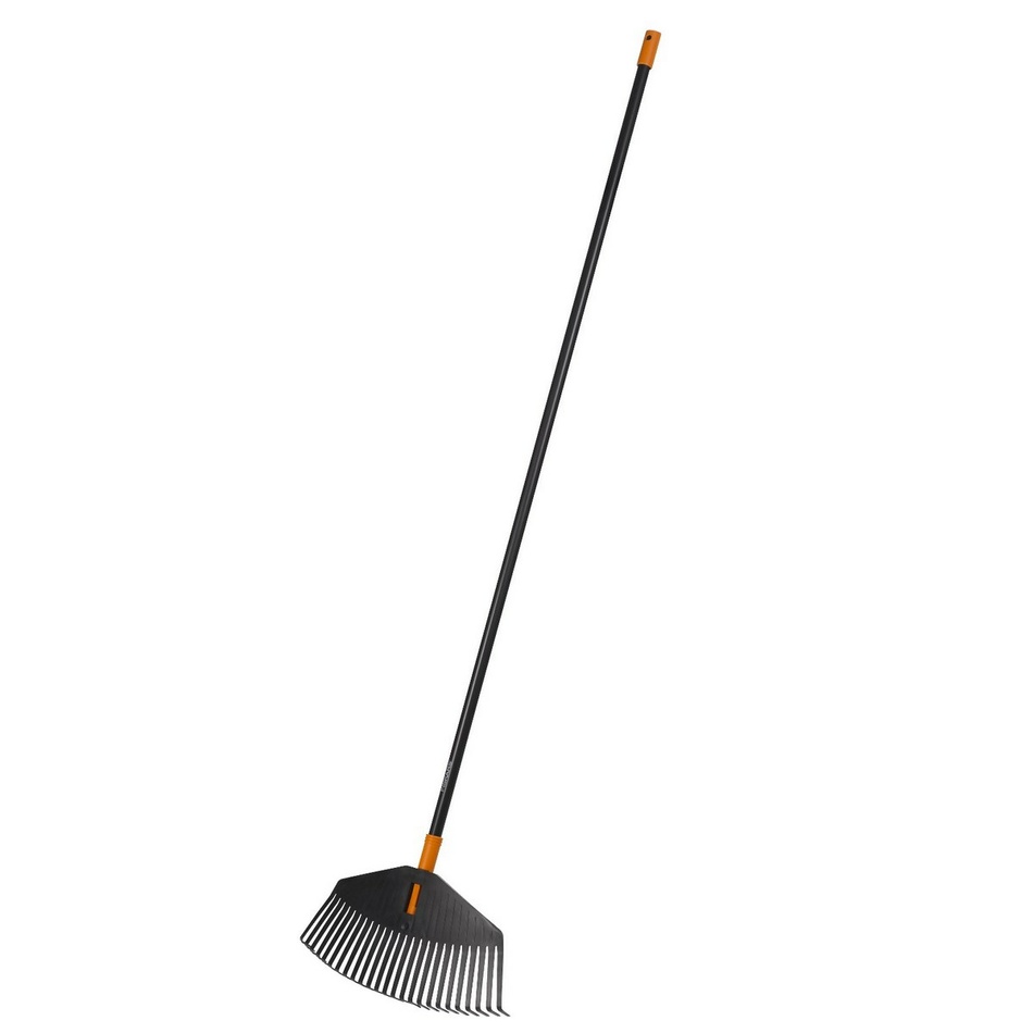 Obrázok FISKARS Hrable SolidTM na listie (M) s násadou , komplet - 135026