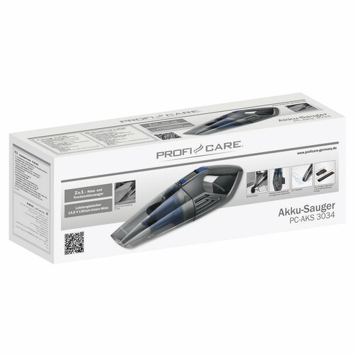 ProfiCare AKS 3034 2w1 odkurzacz ręczny, szary