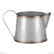 Osłonka na kwiaty Rose, kształt konewki, 28 x 16 x 17 cm, metal