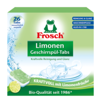 Frosch EKO Tablety do myčky vše v 1 Citrón, 26 tablet Frosch EKO Tablety do myčky vše v 1 Citrón, 26 tablet