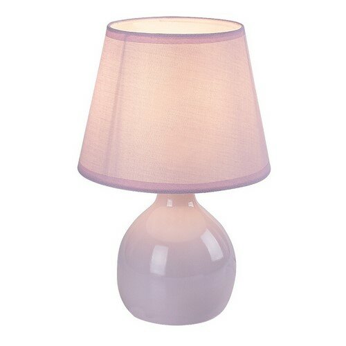 Rabalux 74078 stolní lampa Ingrid, sv. růžová