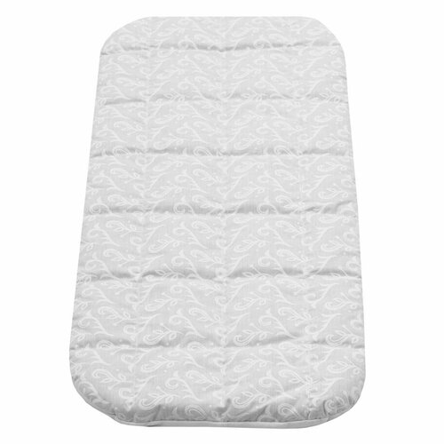 Saltea de spumă pentru cărucior New Baby cuhrișcă, alb