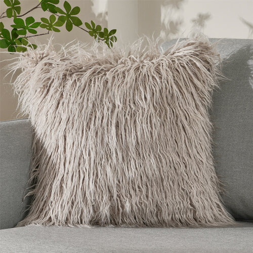 4Home Prevleka za blazino Fluffy beige , 45 x 45cm