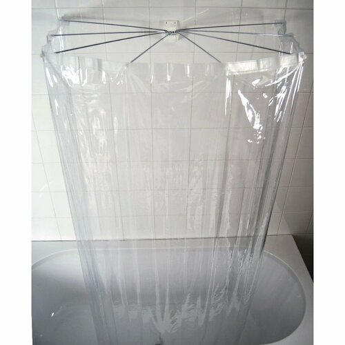 RIDDER 58200 Ombrella összecsukható zuhanykabin100 x 70 cm, átlátszó