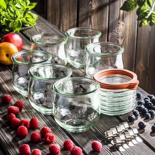 Set de cleme pentru borcane Weck  12 piese