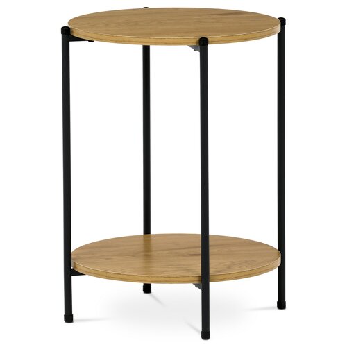 Măsuță auxiliară 44 x 44 cm, stejar sălbatic