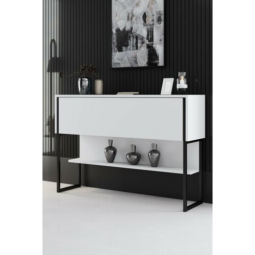 Komoda Luxe White and Black