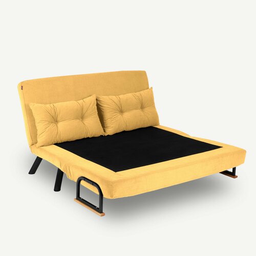 Klappsofa Sando 2 Mustard