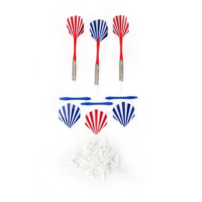 Sportwell Set de darts cu vârfuri din plastic
