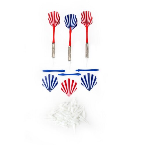 Sportwell Dart-Set mit Kunststoffspitzen