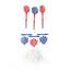 Sportwell Set de darts cu vârfuri din plastic