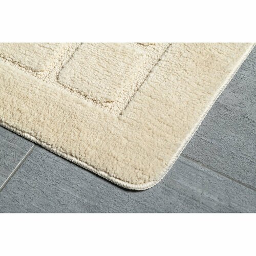 RIDDER 1712311 Delhi covor de baie cu antiderapant50 x 80 cm, bej