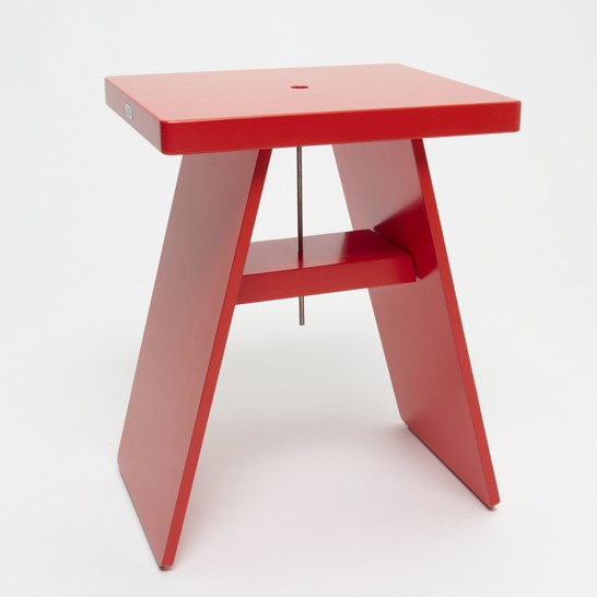 LUGI Stolička 01 44,5 cm, červená