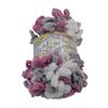 Preja PUFFY barva bela, siva, temno roza, 100 g /9 m