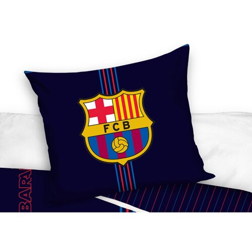 Bavlnené obliečky FC Barcelona Racing, 140 x 200 cm, 70 x 90 cm
