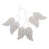 Sada vánočních ozdob Andělská křídla, 3 ks, polyresin
