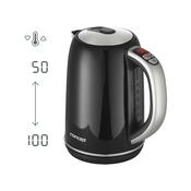 Concept RK3182 rýchlovarná kanvica s termoreguláciou nerezová 1,7 l, čierna
