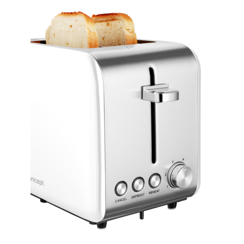 Concept TE2051 kenyérpirító, fehér