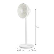 DOMO DO8156 stojanový ventilátor 2v1, bílá