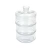 EH Steklena posoda za sladkarije 3 etaže, 1,5 l