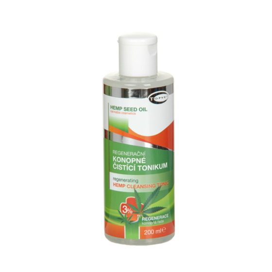 Topvet Konopné čistiace tonikum 3 %, 200 ml