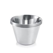 Tescoma Edelstahl-Panna-Cotta-Formen GrandCHEF , 4 Stück