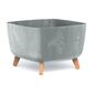 GRACIA SQUARE BETON EFFECT 39 cm , sivá