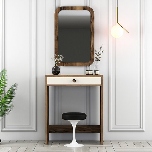 Kosmetický stůl Lizbon Mirror Cream