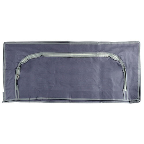 Sac de depozitare sub pat, 105 x 45 x 16 cm, gri