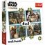 Puzzle Trefl Mandalorian si lumea lui, 4in1 35,48, 54, 70 piese