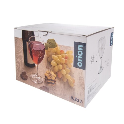 Orion Set of wine glasses Vločka 0,35 l, 6 kos