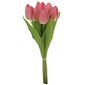 Bukiet różowych tulipanów, 7 kwiatów, 35 cm