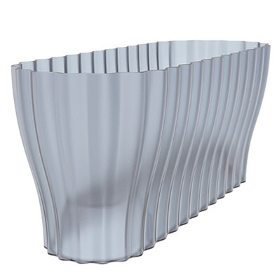 Cvetlična korita Triola, siva