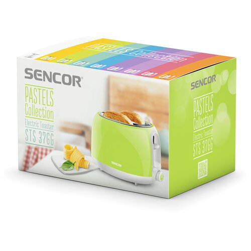 Prăjitor de pâine Sencor STS 37GG, verde