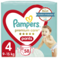 Plienky Pampers Premium Care Pants 58 ks, veľkosť4