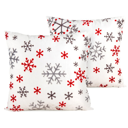 4Home Dekokissenbezug Snowflakes, 40 x 40 cm, set 2 St.