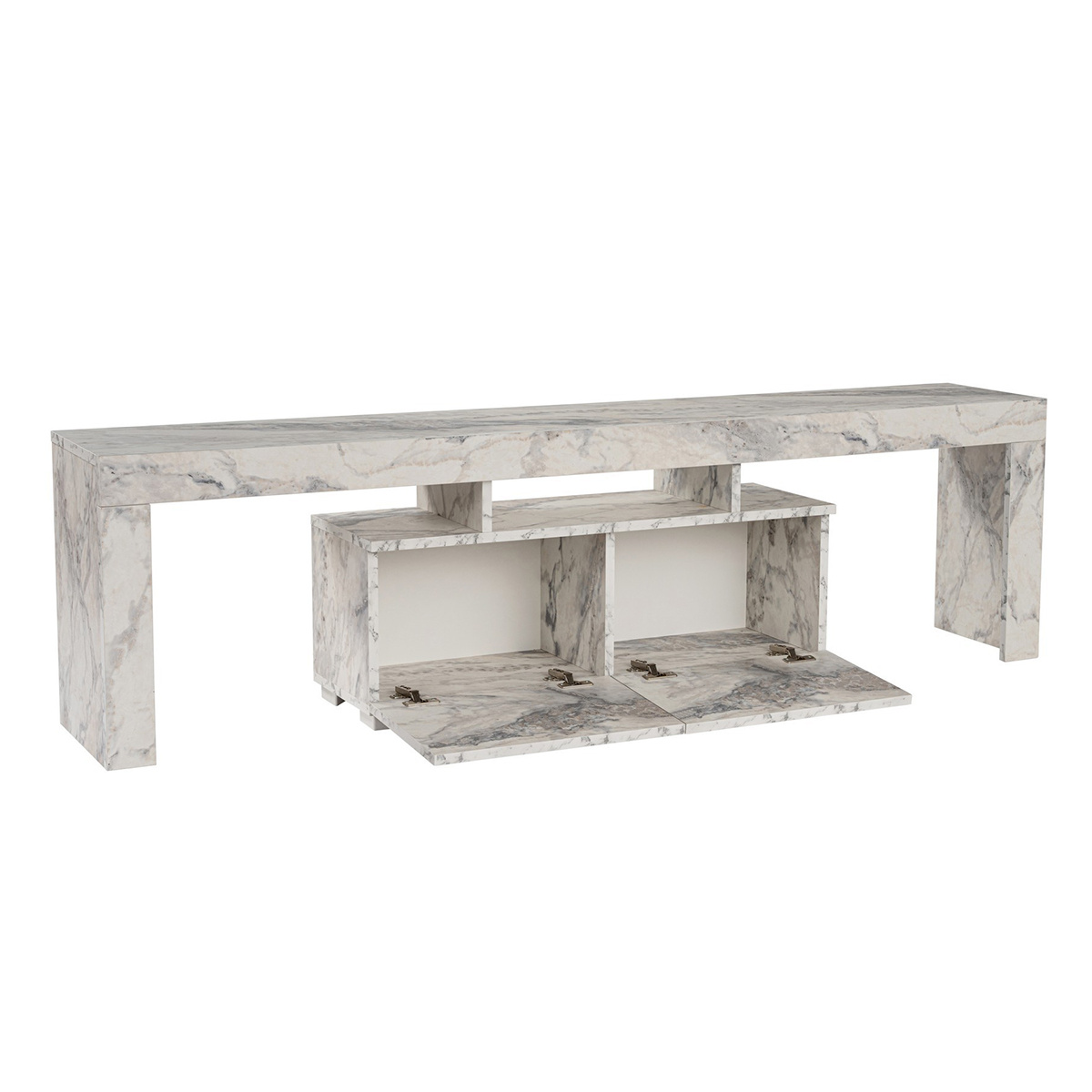 Televízny stolík Enclave Fressia Marble