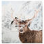 Deka Home & styling Deer snow, 140 x 160 cm