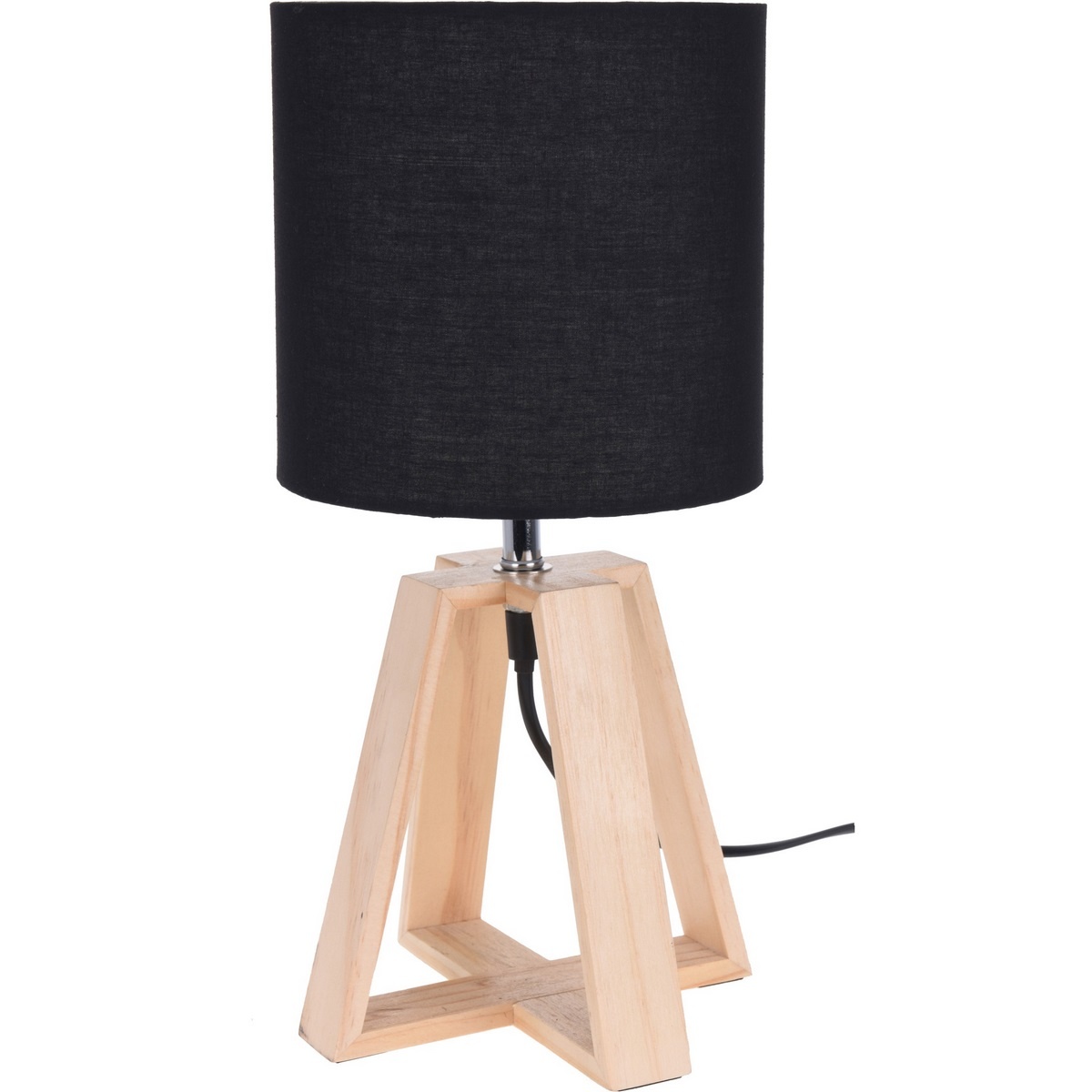 Koopman Stolní lampa Idaho, černá