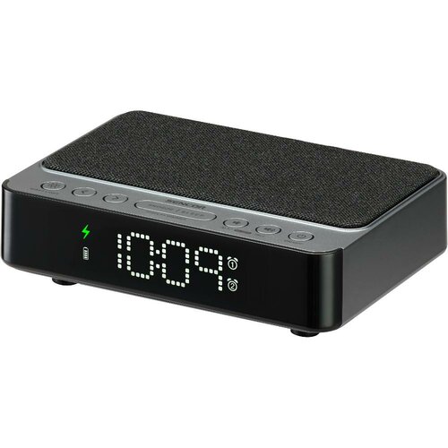 Sencor Cyfrowy radiobudzik z bezprzewodowąładowarką