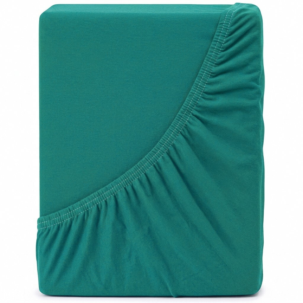 Fotografia produktu: 4Home Jersey prestieradlo IDEAL smaragdová, 70 x 140 cm, 70 x 140 cm