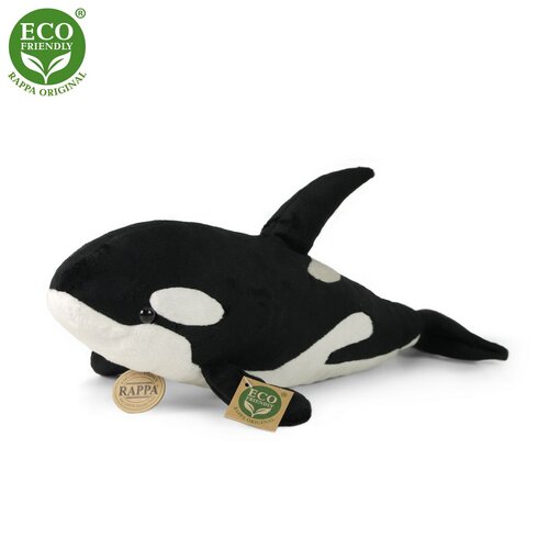 Rappa Plush Orca, 38 cm ECO-FRIENDLY