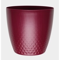 Plastový obal na kvetináč Perla 16 cm, vínová Plastový obal na kvetináč Perla 16 cm, vínová