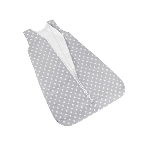 Bellatex Baby Schlafsack Dots grau , 50 x 75 cm