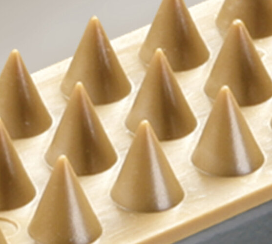 Odstraszacz ptaków beżowy, 50 x 4,4 x 1,5 cm