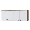 Szafka ścienna Bany Walnut and White