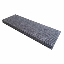 Stufenmatte Quick step rechteckig Grau, 24 x 65 cm