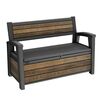 Keter Gartenbank Deco 227 l, braun