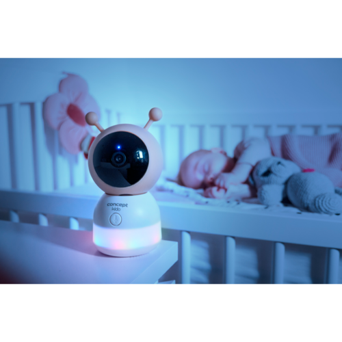 Concept KD0010 dětská video chůvička s LED světlem KIDO s propojením do monitoru