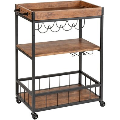 Servírovací vozík Wenko Rustico, 89,5 x 40 x 80 cm